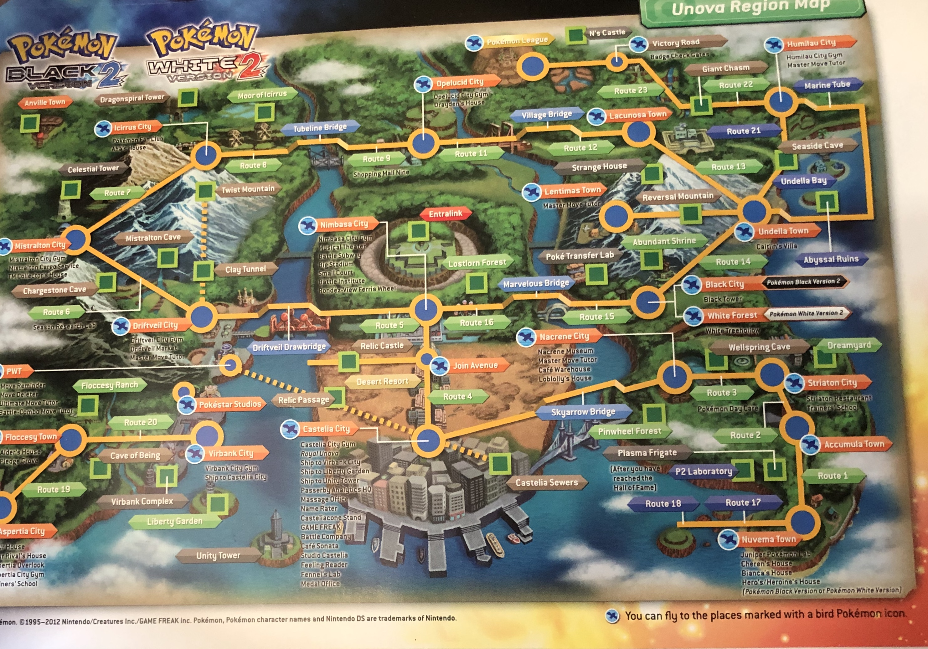 Unova map labeled